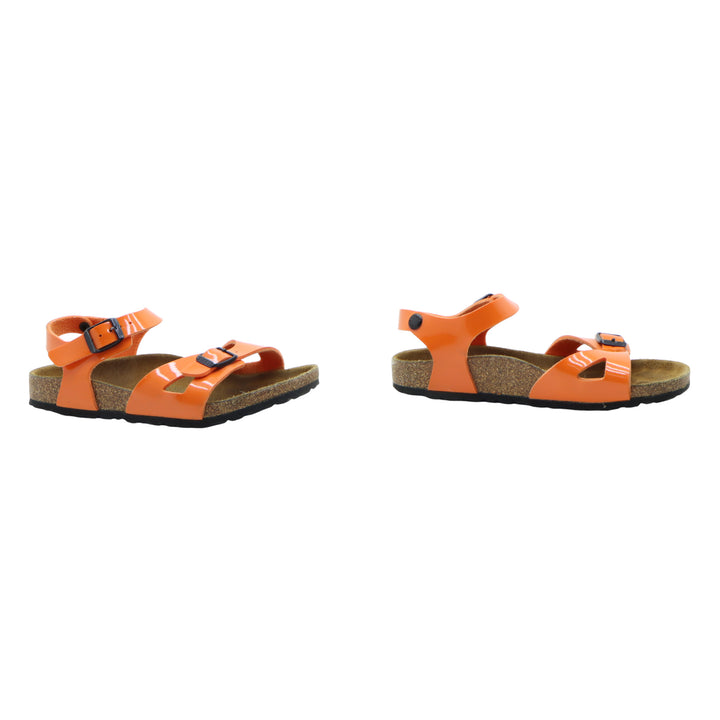 Birkenstock Colorado Sandalo Arancione in Pelle EU 34 Bambino