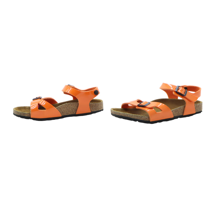 Birkenstock Colorado Sandalo Arancione in Pelle EU 34 Bambino
