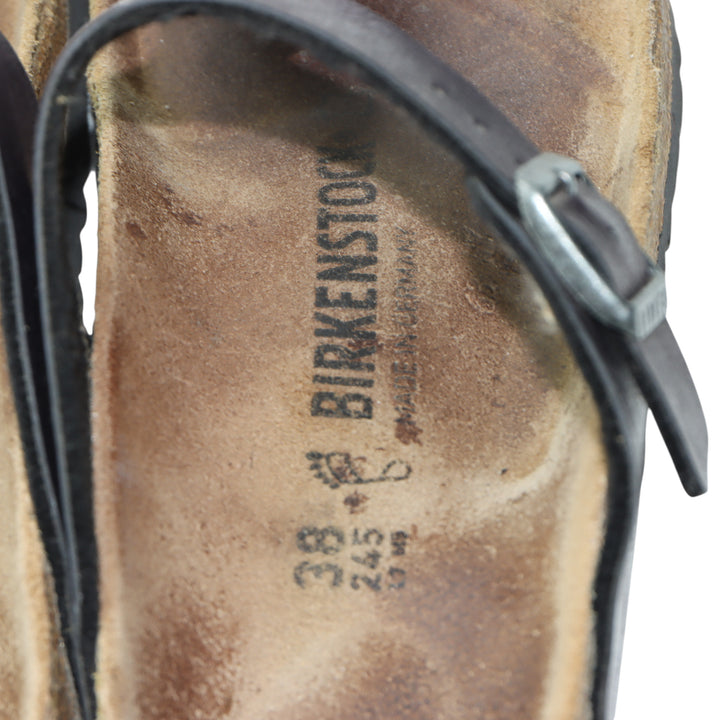 Birkenstock Gizeh Sandalo Viola in Birko Flor EU 38 Donna
