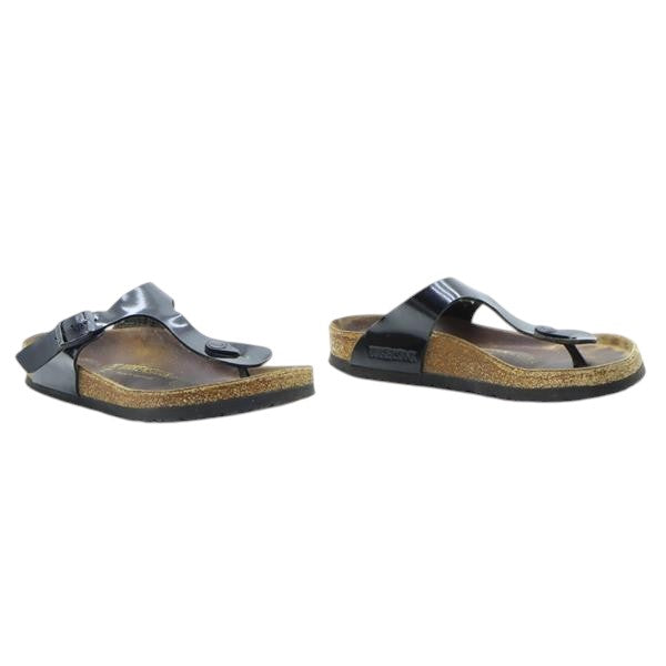 Birkenstock Gizeh infradito nero in microfibra EU 37 donna