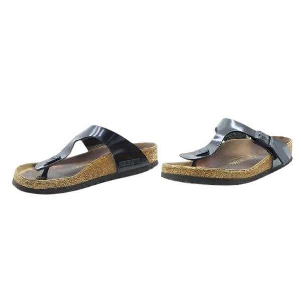 Birkenstock Gizeh infradito nero in microfibra EU 37 donna