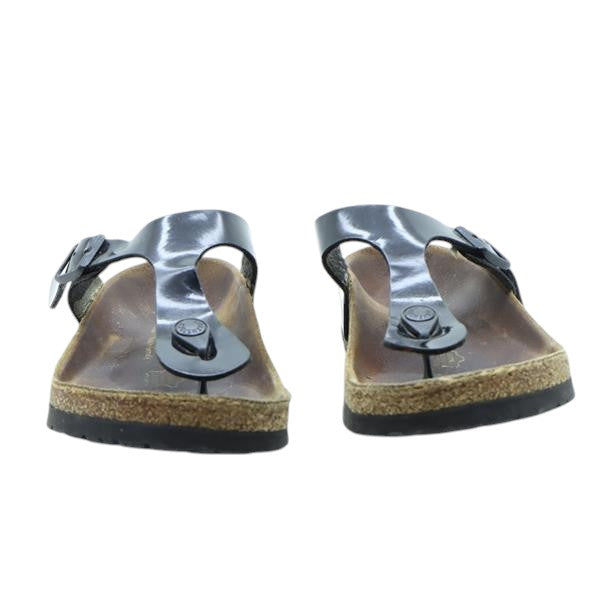 Birkenstock Gizeh infradito nero in microfibra EU 37 donna