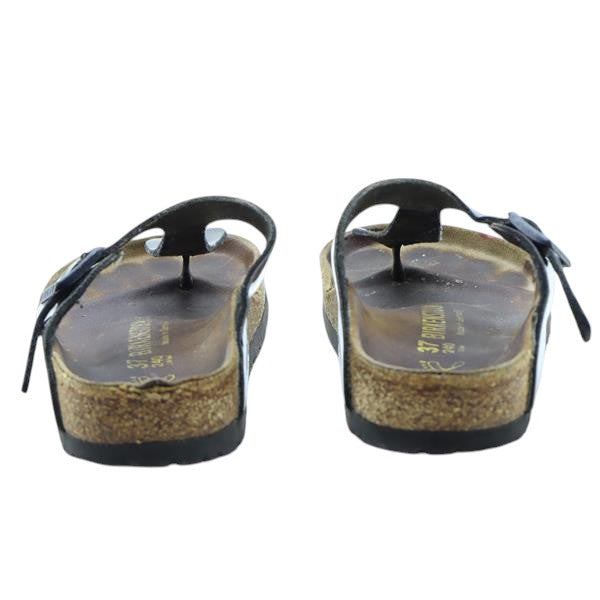 Birkenstock Gizeh infradito nero in microfibra EU 37 donna