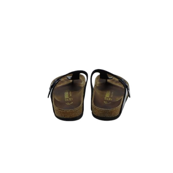 Birkenstock Gizeh sandalo nero in microfibra EU 37 donna