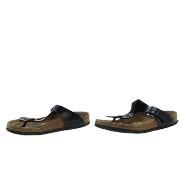 Birkenstock Gizeh sandalo nero in pelle EU 37 donna