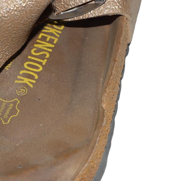 Birkenstock Gizeh sandalo cipria in pelle EU 39 donna