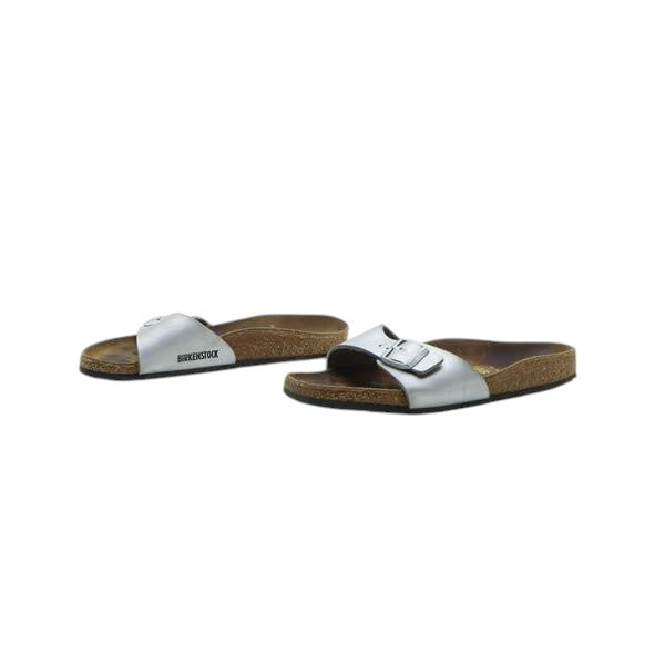 Birkenstock Madrid sandalo grigio in pelle EU 40 uomo