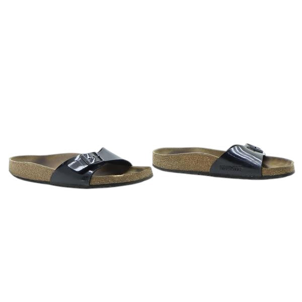 Birkenstock Madrid sandalo nero in microfibra EU 40 unisex
