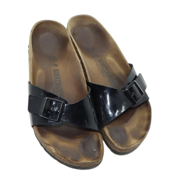 Birkenstock Madrid sandalo nero in microfibra EU 40 unisex