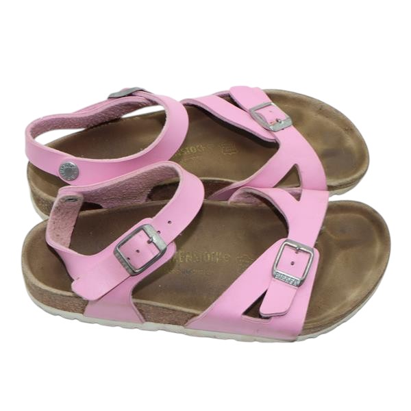 Birkenstock Rio sandalo rosa in pelle EU 34 bambina