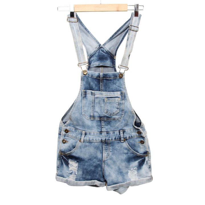 Blind Date Salopette di Jeans Denim Taglia S Donna