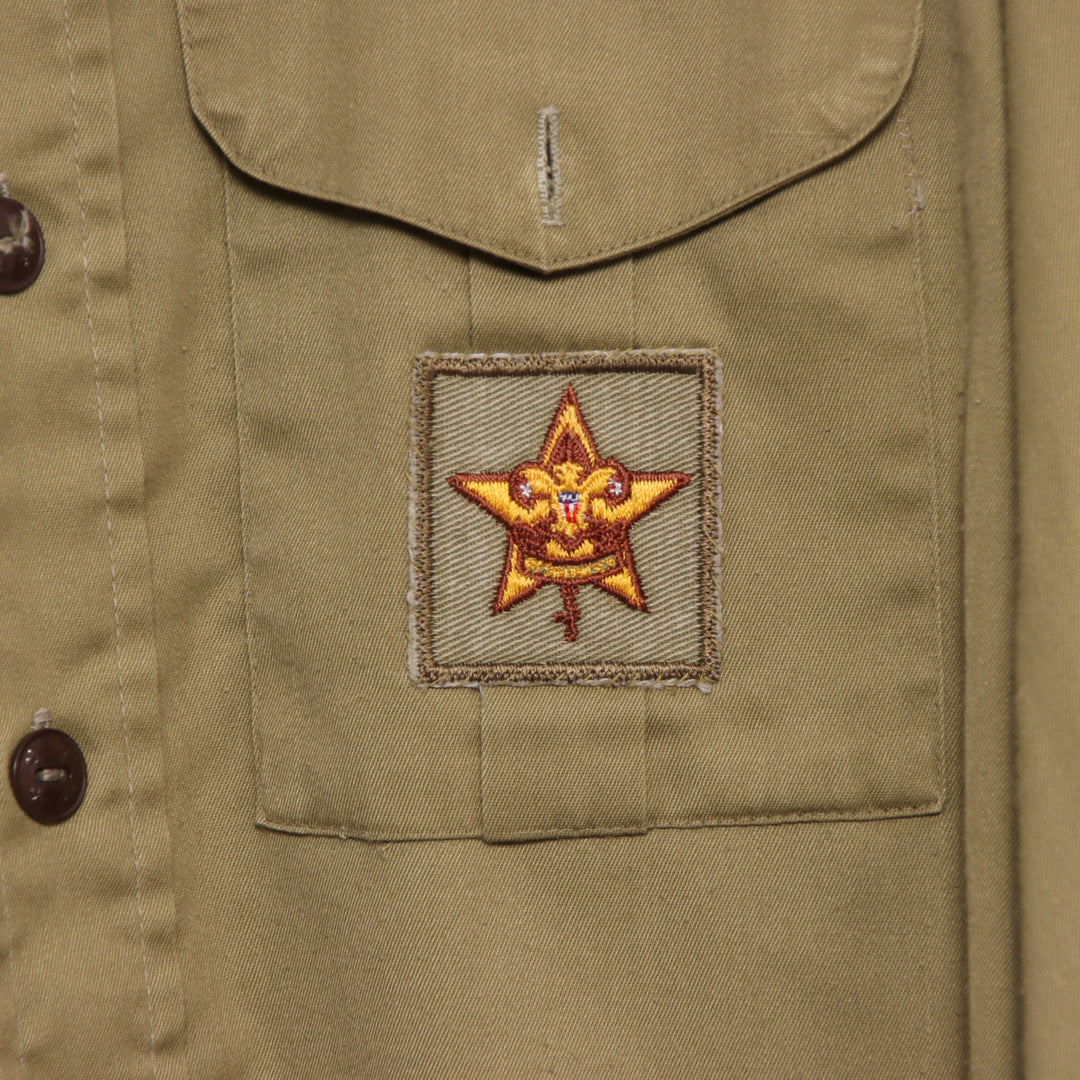 Boy Scout of America camicia militare oliva taglia M uomo