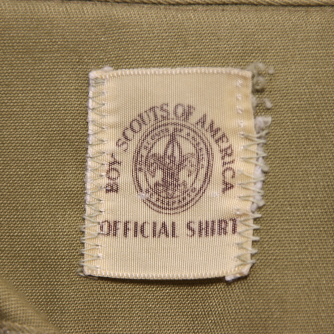 Boy Scout of America camicia militare oliva taglia M uomo