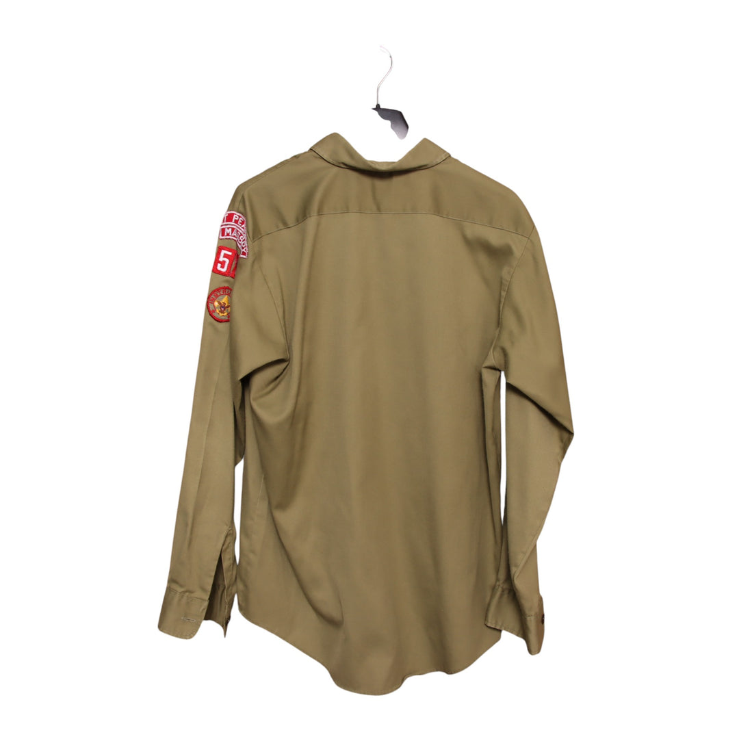 Boy Scout of America camicia militare oliva taglia M uomo