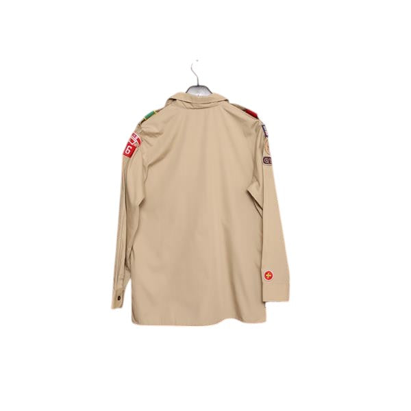 Boyscouts of America camicia beige taglia M unisex made in USA