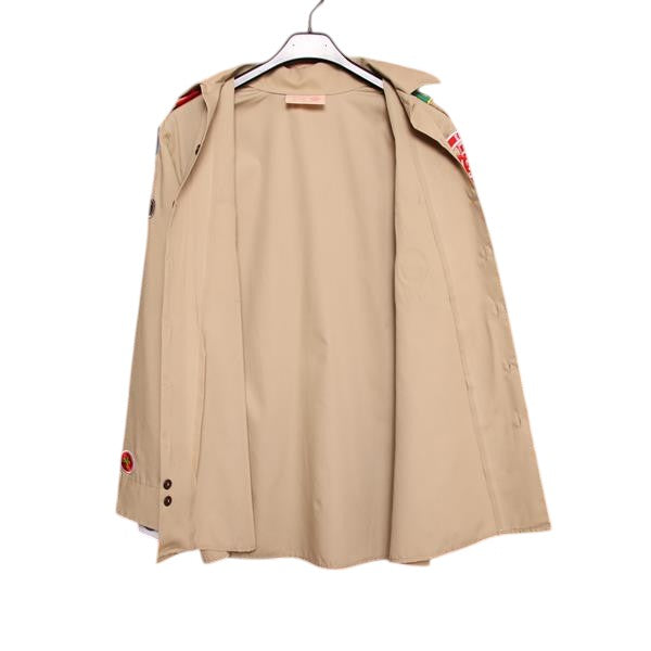 Boyscouts of America camicia beige taglia M unisex made in USA
