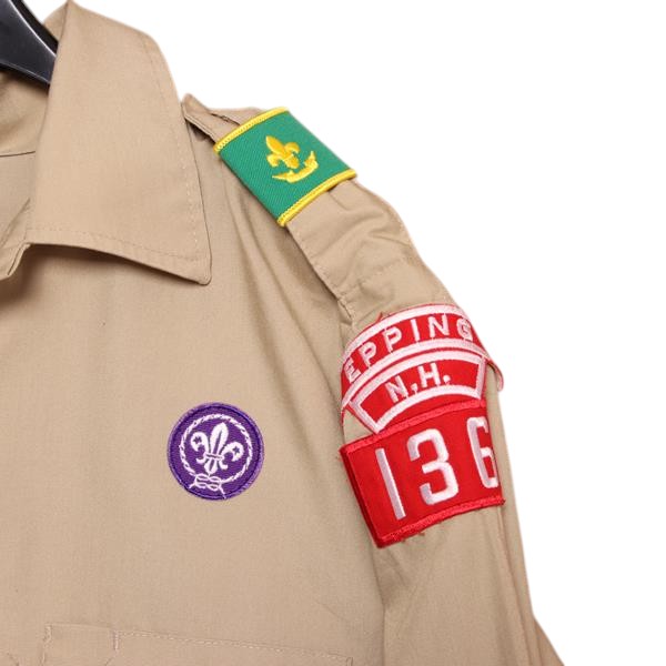 Boyscouts of America camicia beige taglia M unisex made in USA