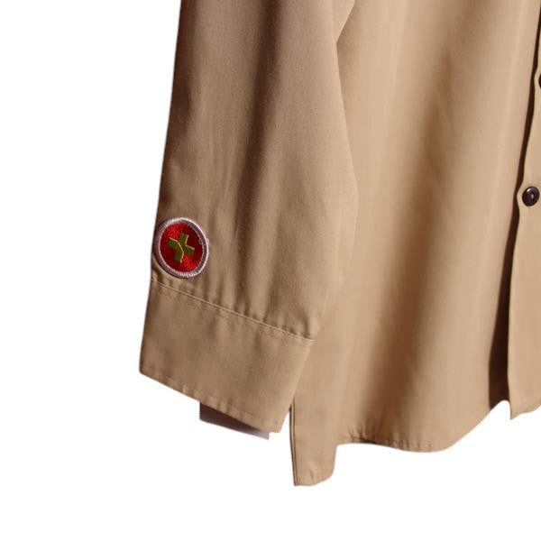 Boyscouts of America camicia beige taglia M unisex made in USA