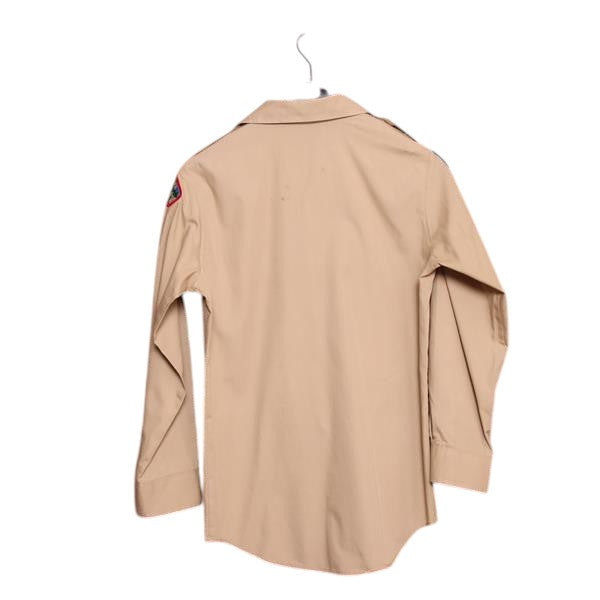 Boyscouts of America camicia beige taglia S unisex made in USA