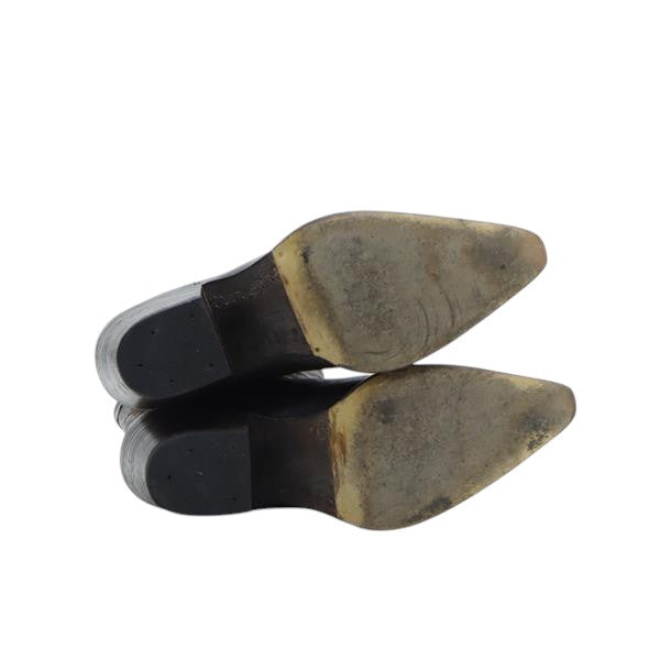 Bufalo stivale western marrone in pelle numero 37 donna