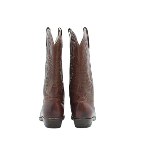 Buffalo stivale western marrone in pelle numero 38 donna