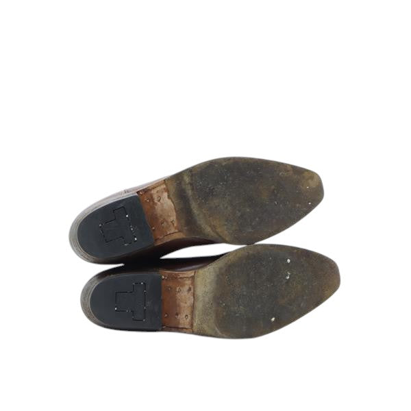 Buffalo stivale western marrone in pelle numero 38 donna