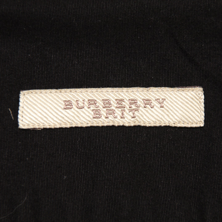 Burberry Camicia Nera Taglia S Uomo