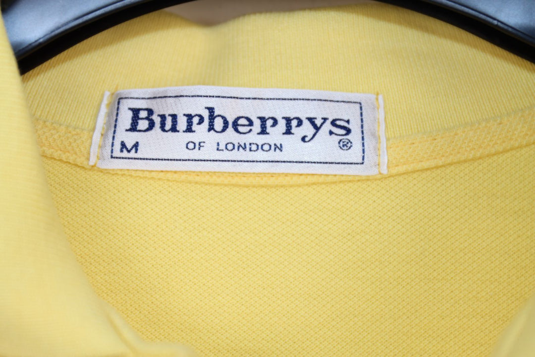 Burberry Polo Gialla Taglia M Uomo