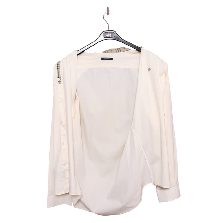 Burberry camicia panna taglia L uomo