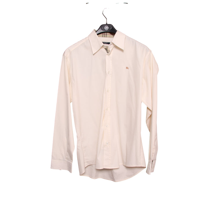 Burberry camicia panna taglia L uomo