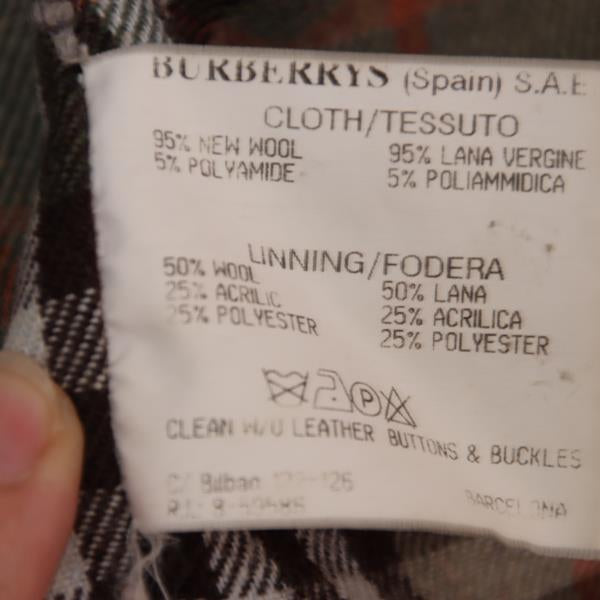 Burberry's cappotto marrone taglia 54 uomo