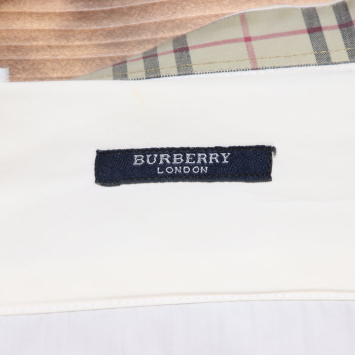 Burberry camicia panna taglia L uomo