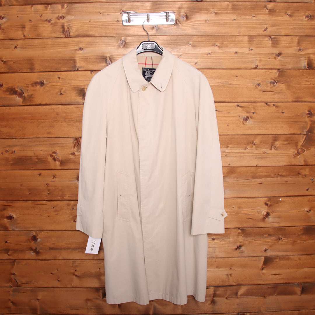 Burberrys Trench Beige Taglia M Uomo Made in England