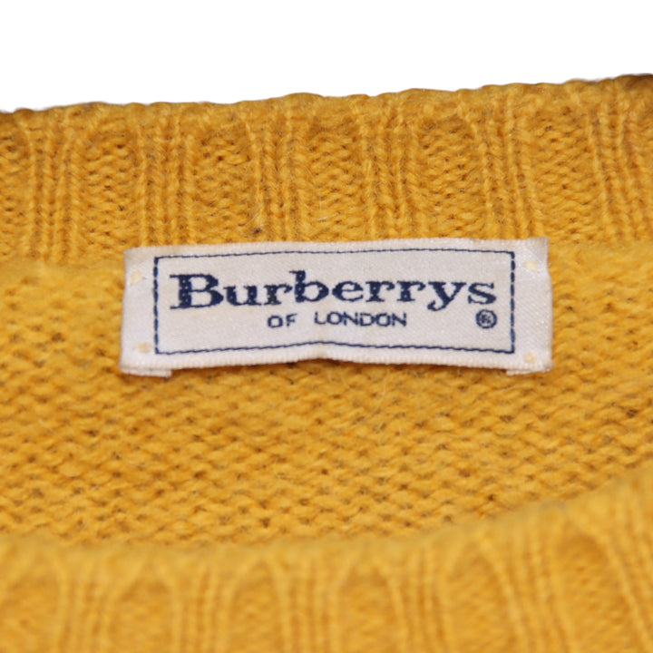 Burberrys Maglione Senape Taglia 50 Uomo