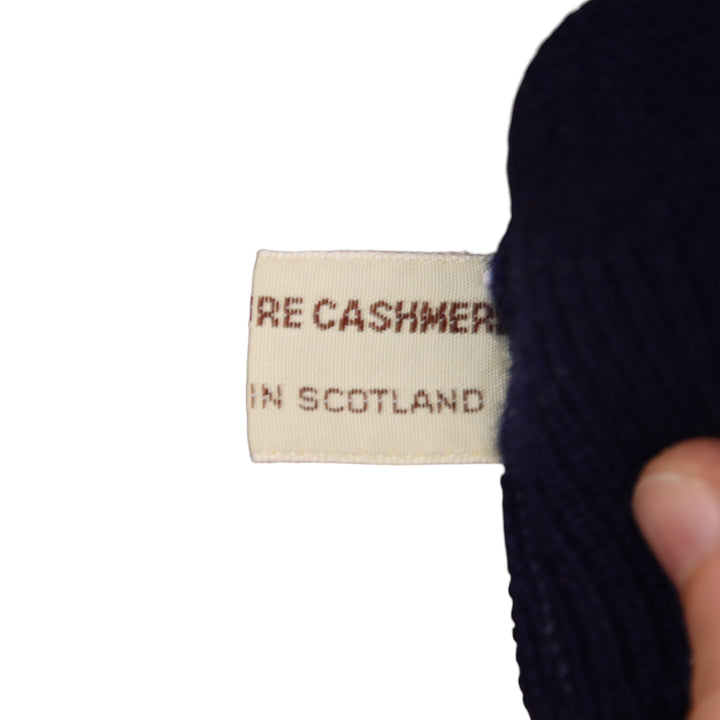 Burberrys Cardigan in Cashmere Blu Taglia 42 Donna