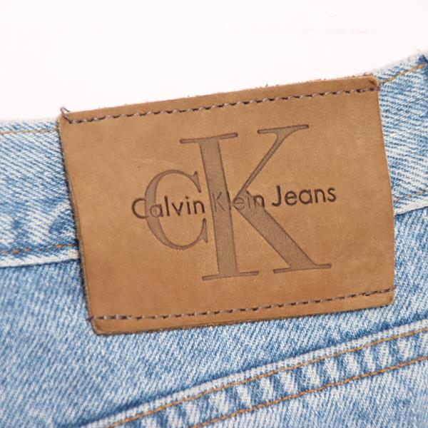 Calvin Klein Straight Leg jeans denim W32 L32 donna made in USA
