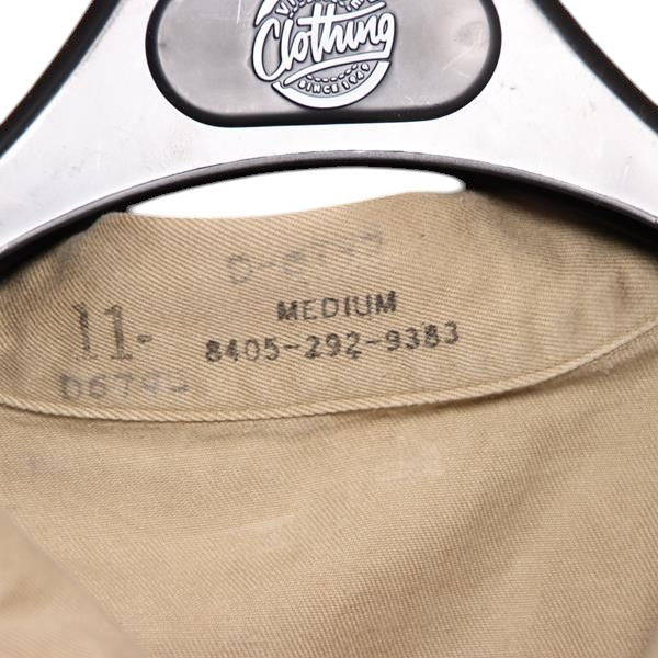 Camicia militare beige taglia M uomo