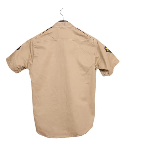 Camicia militare beige taglia M uomo