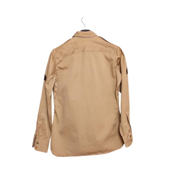 Camicia militare beige taglia M uomo