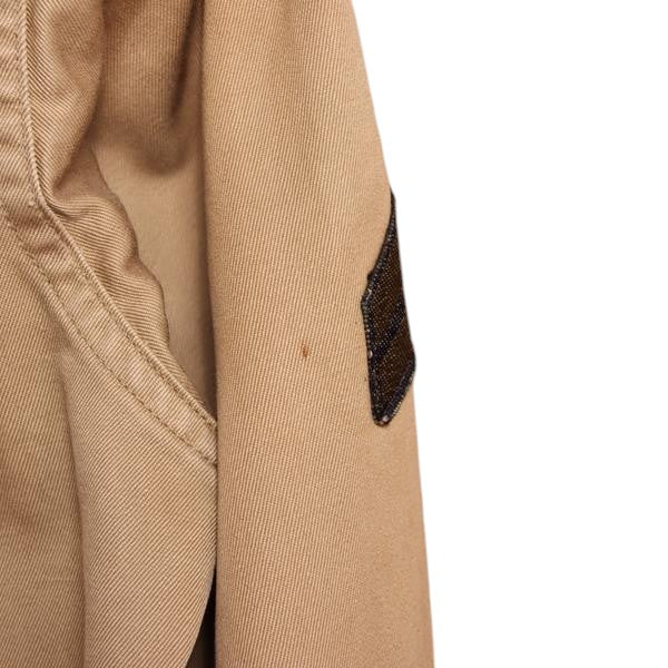 Camicia militare beige taglia M uomo