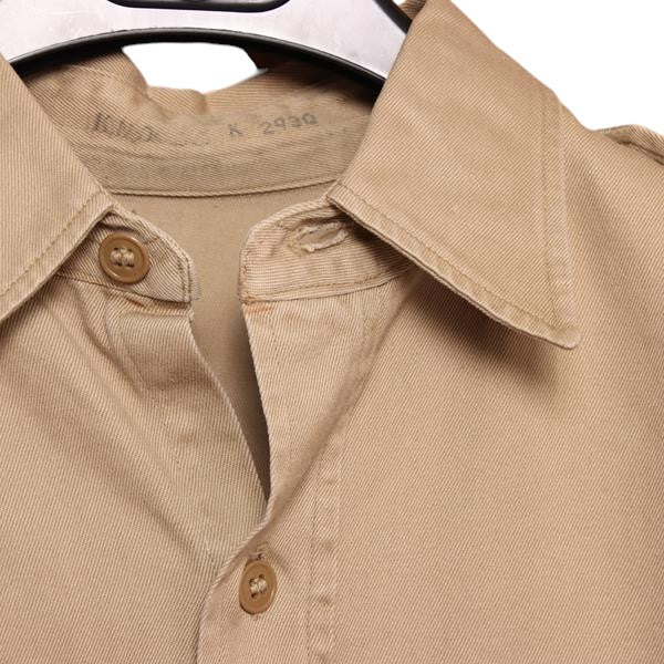 Camicia militare beige taglia M uomo