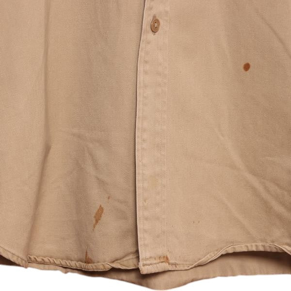 Camicia militare beige taglia M uomo