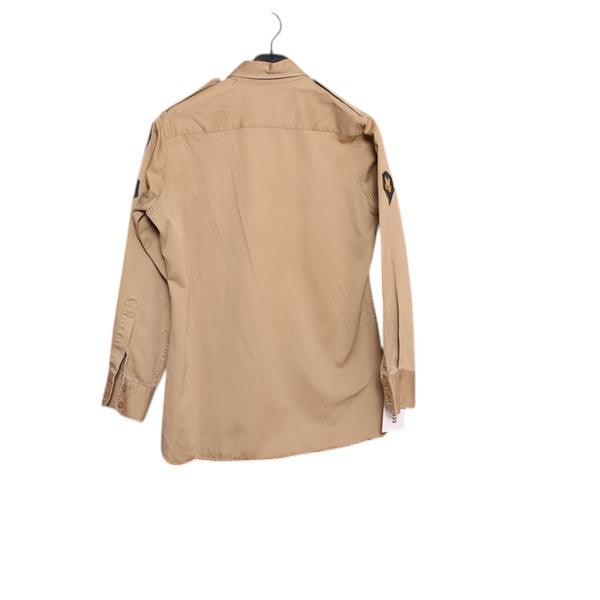 Camicia militare beige taglia M uomo
