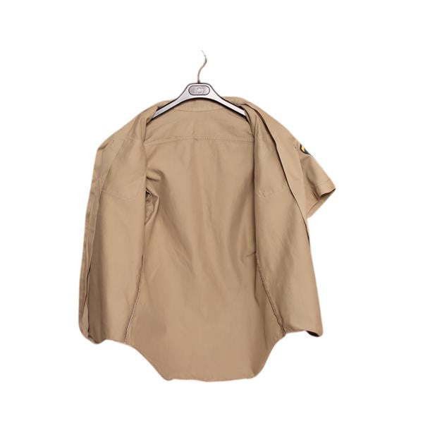 Camicia militare beige taglia S uomo