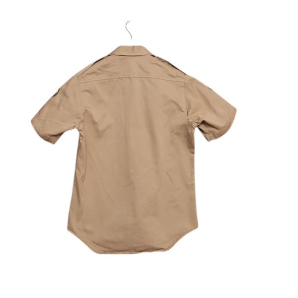 Camicia militare beige taglia S uomo