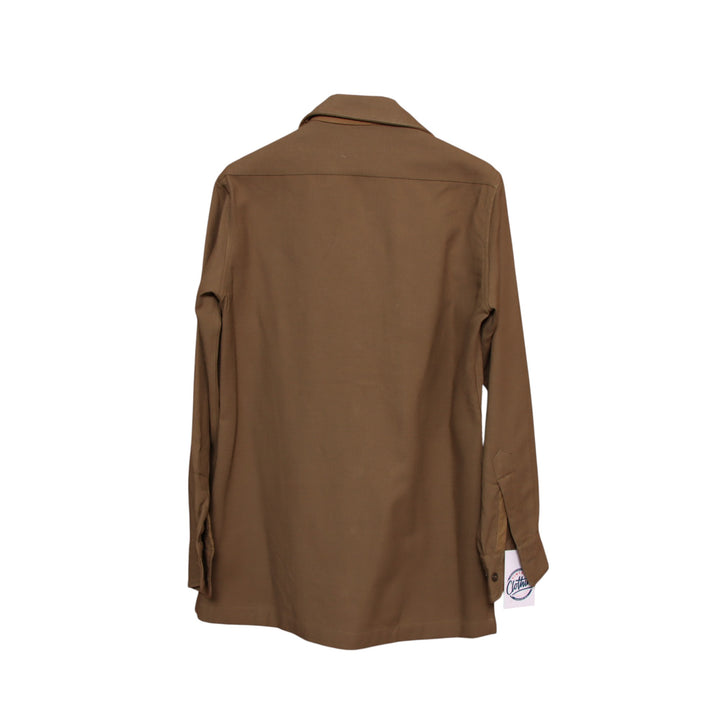 Camicia militare verde taglia 14-32 uomo