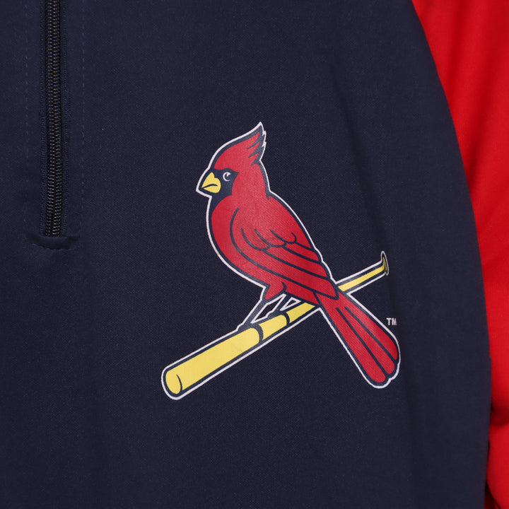 Cardinals T-Shirt da Baseball Vintage Rossa e Blu Taglia XL Uomo