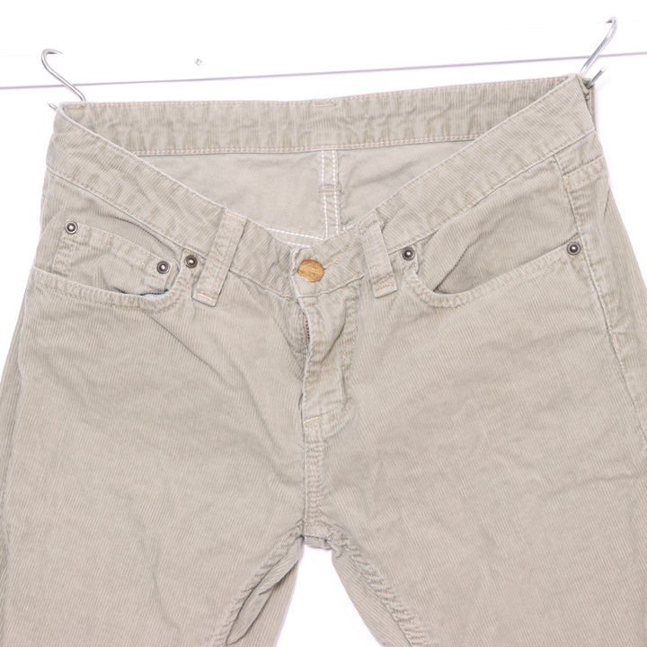 Carhartt Jeans in Velluto Grigio W27 L32 Donna