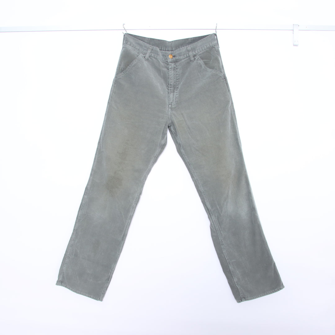 Carhartt Jeans in Velluto Grigio W30 Unisex