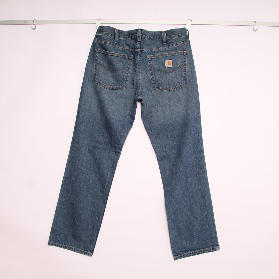 Carhartt Relaxed Straight Jeans Denim W34 L32 Uomo